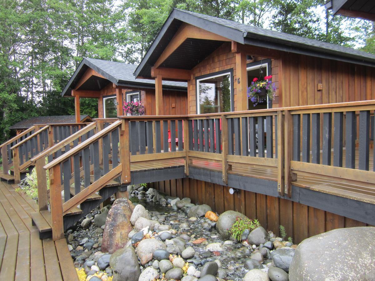Hotel Ecoscape Cabins Port Hardy Exterior foto