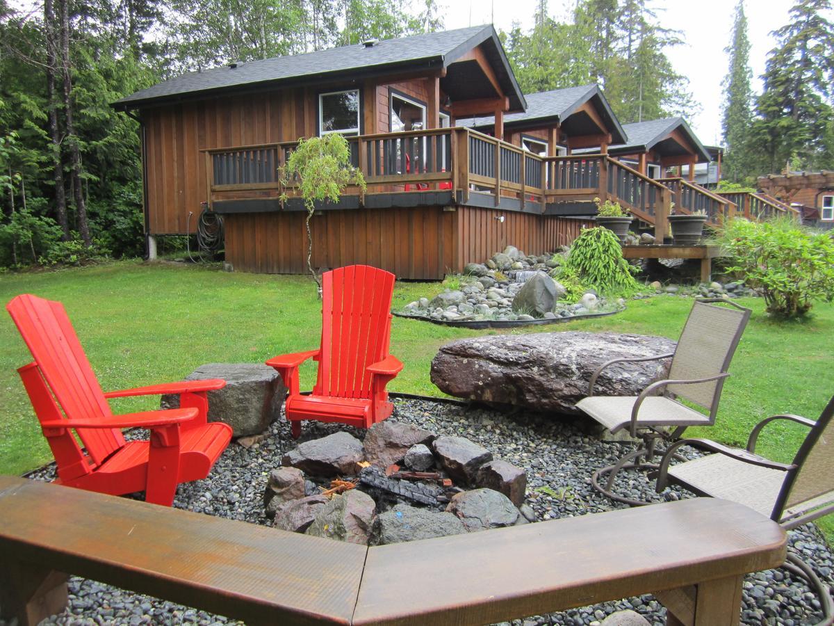 Hotel Ecoscape Cabins Port Hardy Exterior foto