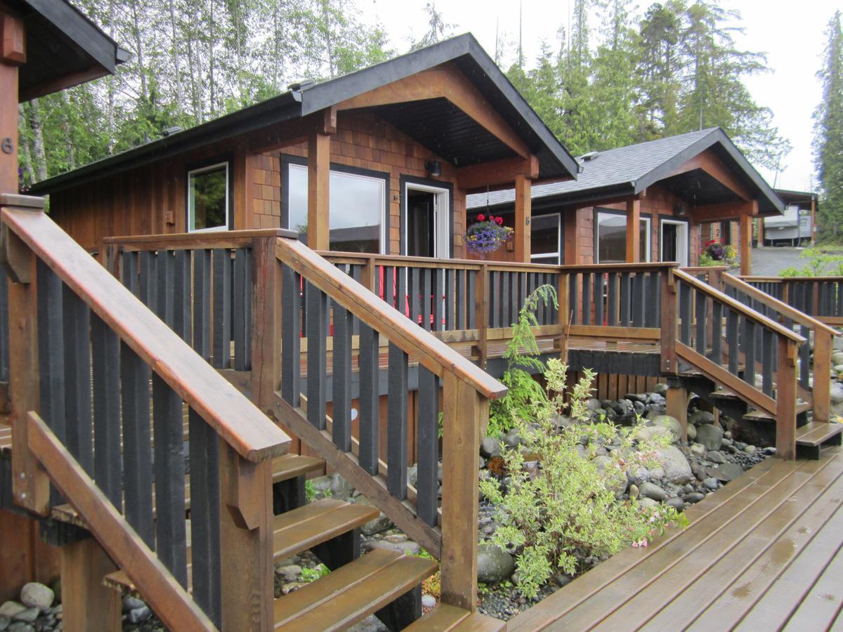 Hotel Ecoscape Cabins Port Hardy Exterior foto