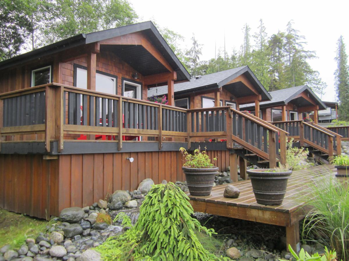 Hotel Ecoscape Cabins Port Hardy Exterior foto